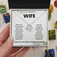 "Celebrate Your Love with a To My Wife Necklace for Your Anniversary"