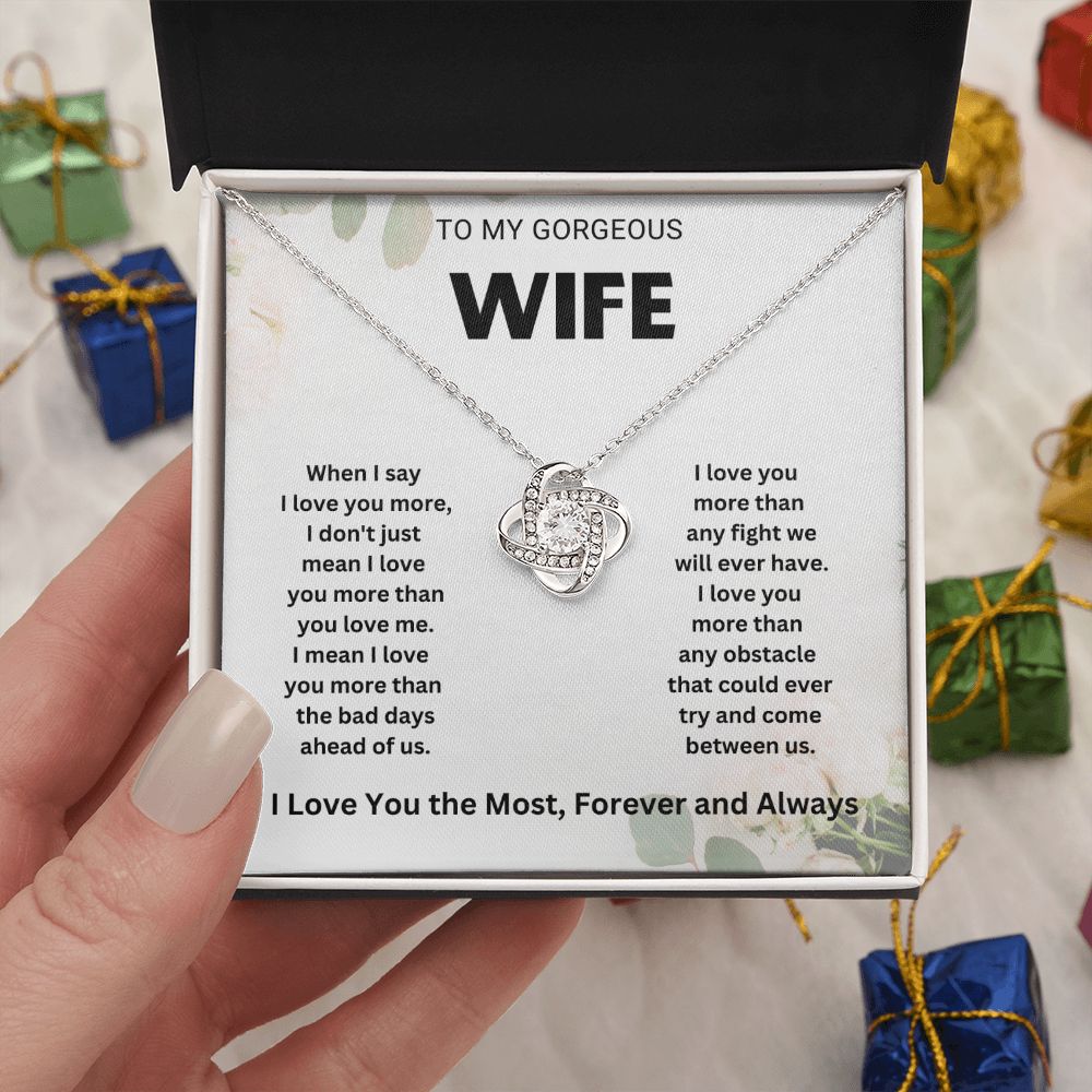 "Celebrate Your Love with a To My Wife Necklace for Your Anniversary"