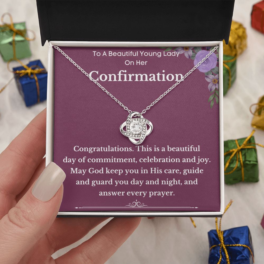 Meaningful Confirmation Gifts for Teenage Girls and Boys, Confirmation Necklace Gift, Baptism Gift, Confirmation Necklace, Christian Necklace Gift, First Communion Gift, Goddaughter Gif SNJW23-280201