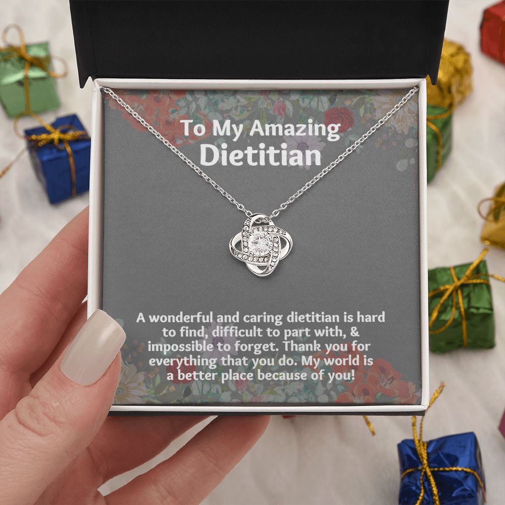 Express Your Appreciation with the Best Dietician Gift Necklace for Holidays"