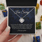 Love Knot, Apology Gift For Her, Forgiveness Gift, I'm Sorry Necklace JWSN110634 (Custom 1512)