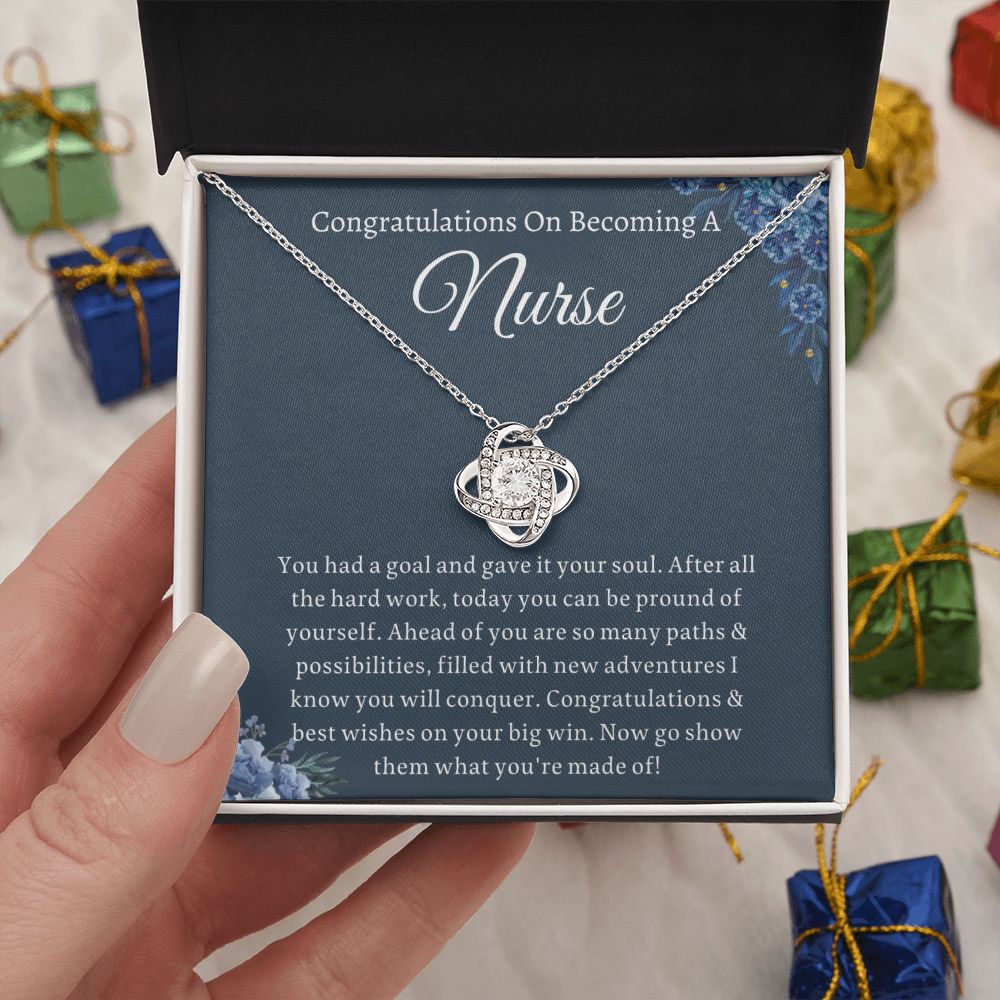 Nurse Graduation Gift - Show your appreciation with these unique nurse gifts for graduation and beyond, Graduation Necklace For Nurse, Nurse Graduate Gift, Nursing School SNJW23-030301