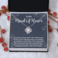 Maid of Honor Necklace - A Token of Appreciation - A Thoughtful Gift for the Bride's Right-Hand Woman-