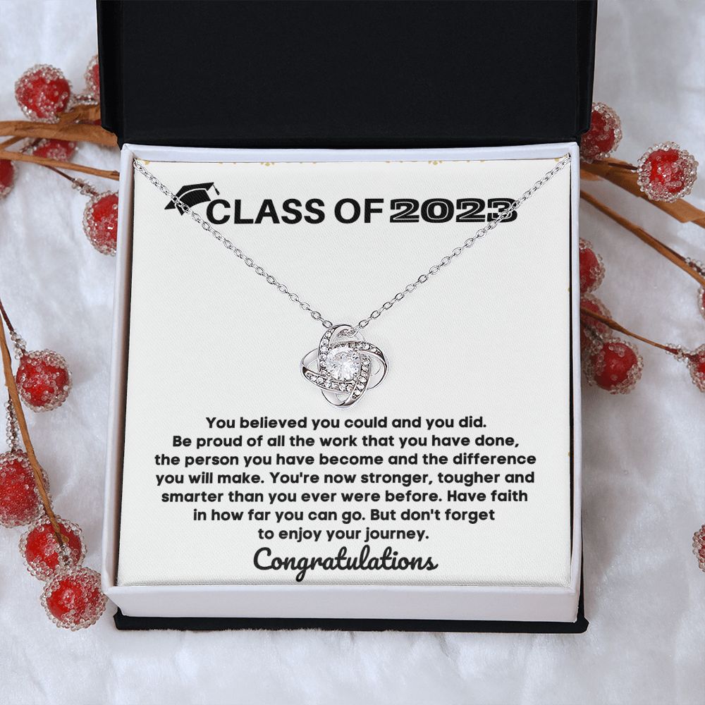 Customizable College Graduation Necklace - Thoughtful Gift for Daughter, Sister or Best Friend
