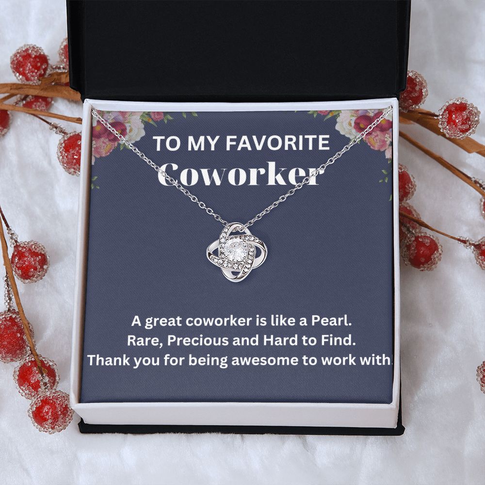 Heartfelt Coworker Leaving Gifts for Women - Meaningful Necklace to Show Appreciation and Farewell
