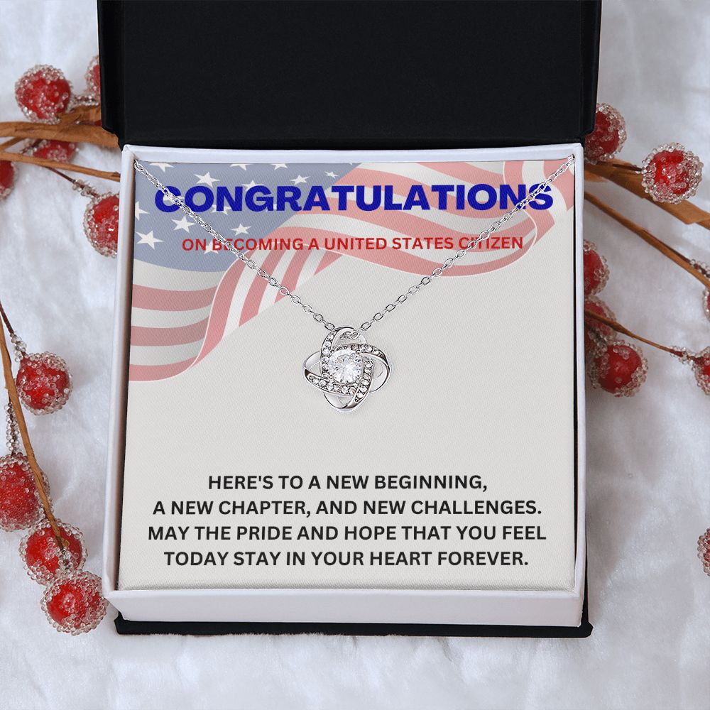 Show Off Your American Pride with Our Stylish US Citizenship Gifts Necklace for Men