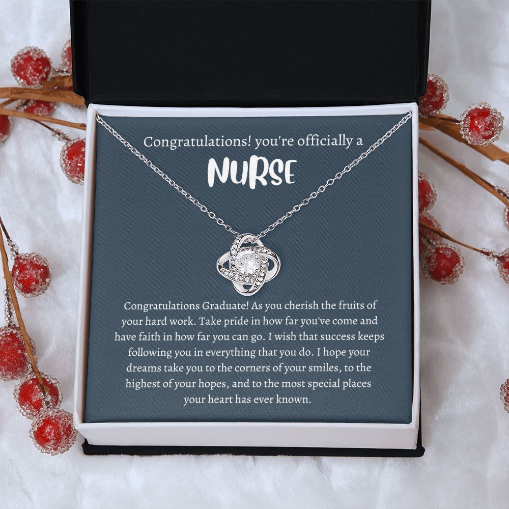New Nurse Necklace - Gifts to Help Your Favorite Nurse Relax and Recharge, Nurse Graduation Gift, Graduation Gift For Nurse, New Nurse Gift, Future Nurse Gift, Nursing Student Graduation Gift Necklace SNJW23-030313