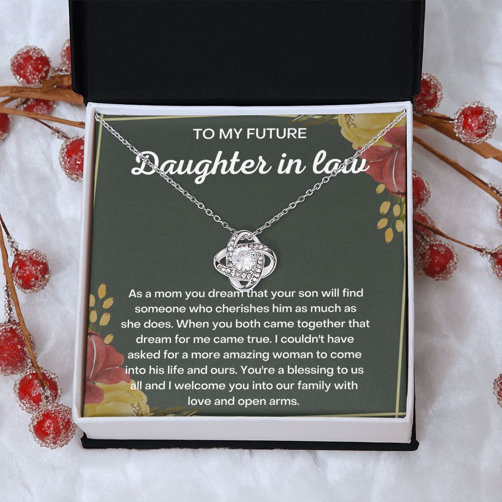 Stunning Daughter-in-Law Necklace - Mother-in-Law Gifts for Daughter-in-Law - Elegant Necklace for Any Occasion