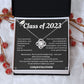 Class of [2023] Graduation Necklace - Personalized College Graduation Gift Idea for Her to Celebrate a Major Milestone