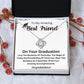 Celebrate Your Best Friend's Journey with a Beautiful and Personalized Graduation Necklace - The Ultimate Graduation Gift