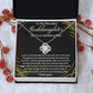 Goddaughter Gift from Godmother - Beautiful Necklace with Heartwarming Message Card - Necklace with Thoughtful Message Card to Celebrate Your Special Bond