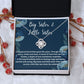 Sisters Necklace with Personalized Message Card - Meaningful Gift for Sister - A Heartfelt Gift to Brighten Your Loved One's Day