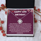 Personalized 13th Birthday Necklace for Girls - Unique Gift Idea for 13 Year Olds