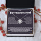 Eternal Love Boyfriend's Mom Necklace - A Gift of Endless Love and Appreciation  - A Thoughtful Gift of Gratitude and Love