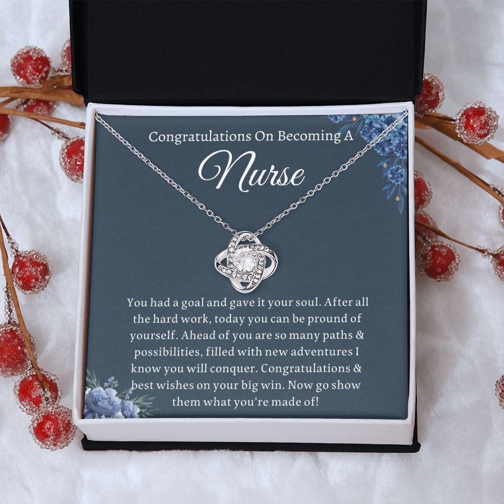 Nurse Graduation Gift - Show your appreciation with these unique nurse gifts for graduation and beyond, Graduation Necklace For Nurse, Nurse Graduate Gift, Nursing School SNJW23-030301