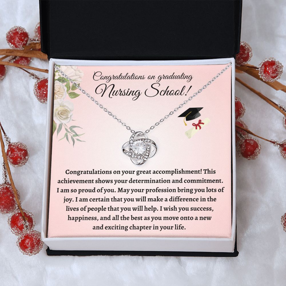 Nurse Graduation Necklace - Surprise your favorite nurse with these nurse gifts for women graduation SNJW23-030308