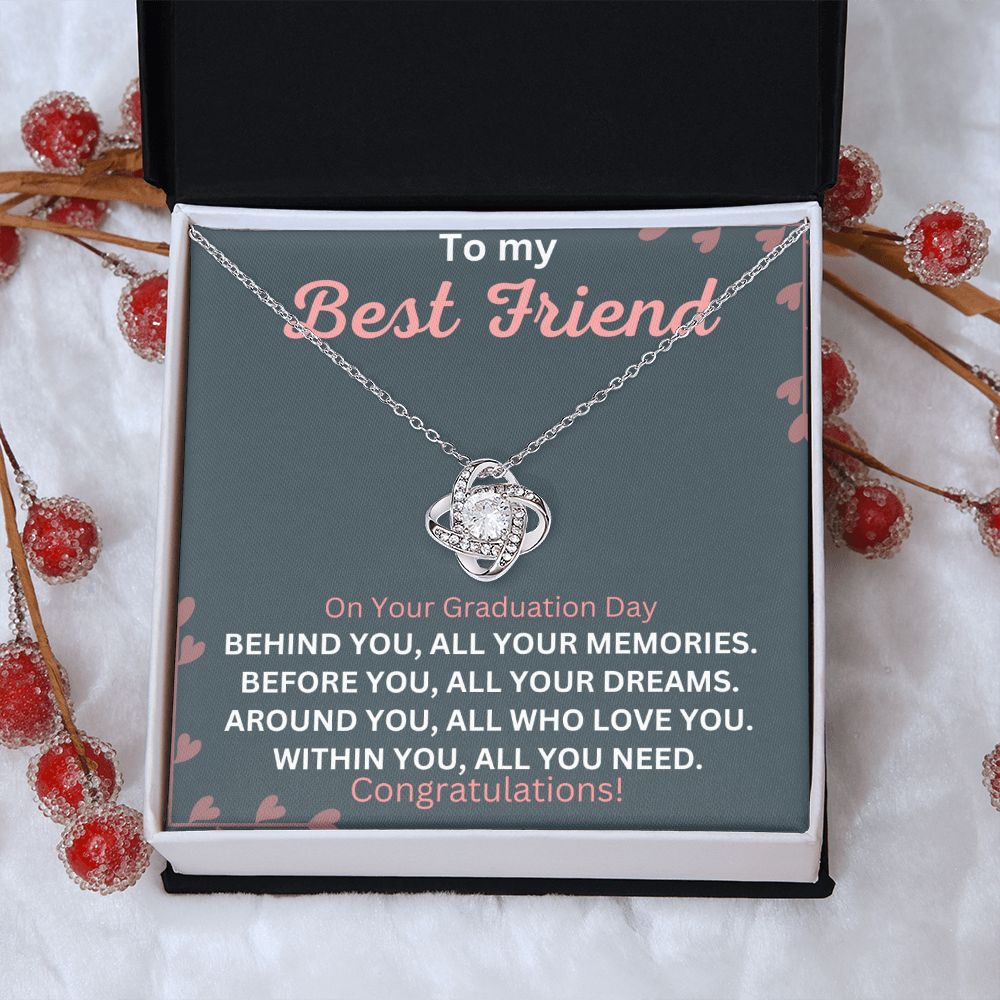 Personalized Class of 2023 Graduation Necklace for Best Friends - A Thoughtful and Meaningful Gift