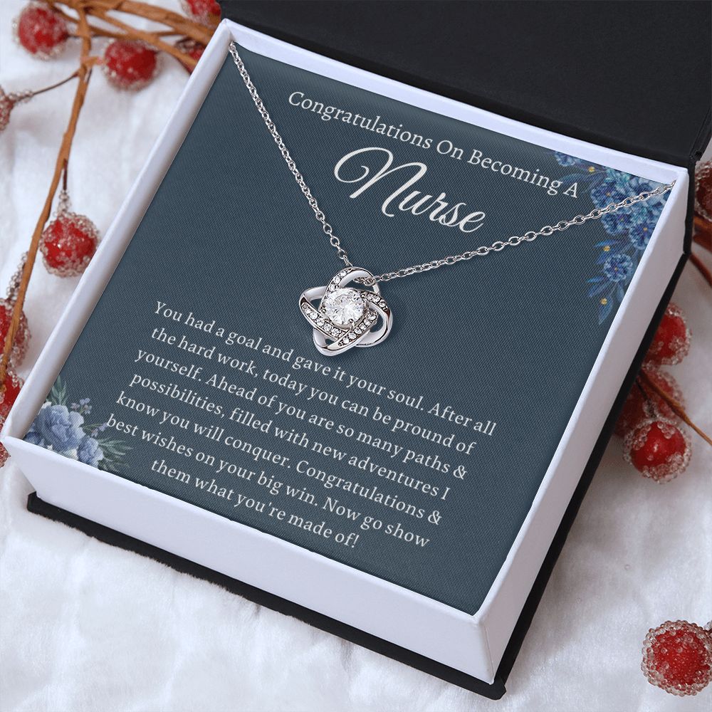 Nurse Graduation Gift - Show your appreciation with these unique nurse gifts for graduation and beyond, Graduation Necklace For Nurse, Nurse Graduate Gift, Nursing School SNJW23-030301