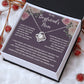 Boyfriend's Mom Necklace - A Gift of Love and Appreciation for a Special Woman -  A Gift of Protection and Love