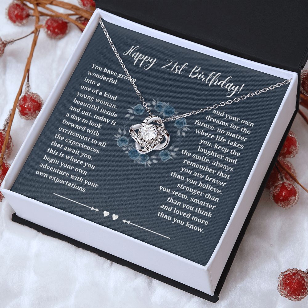 Celebrate Her Milestone: 21st Birthday Gifts That Will Make Her Day, 21st Birthday Gifts For Her, 21st Birthday Present for Daughter, Granddaughter gift SNJW23-050301