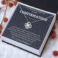 Celebrate the Confirmation with a Meaningful Gift, Confirmation Necklace Gift, Baptism Gift, Confirmation Necklace, Christian Necklace Gift, First Communion Gift, Goddaughter Gif SNJW23-280202
