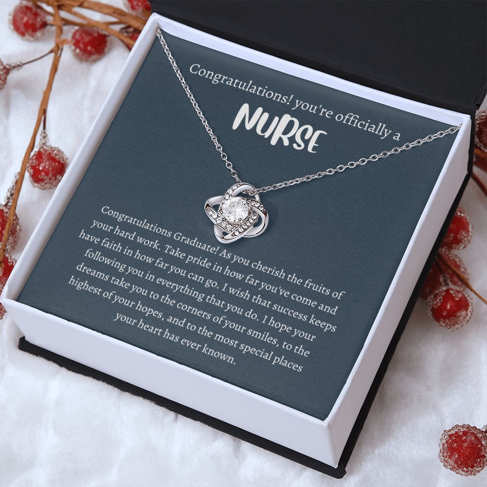 New Nurse Necklace - Gifts to Help Your Favorite Nurse Relax and Recharge, Nurse Graduation Gift, Graduation Gift For Nurse, New Nurse Gift, Future Nurse Gift, Nursing Student Graduation Gift Necklace SNJW23-030313