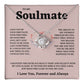 Soulmate Jewelry: Celebrate Your Eternal Love with a Beautiful Necklace, Soulmate Gift, Love Necklace Gifts Hers, Gift For Love Of My Life SNJW23-270212