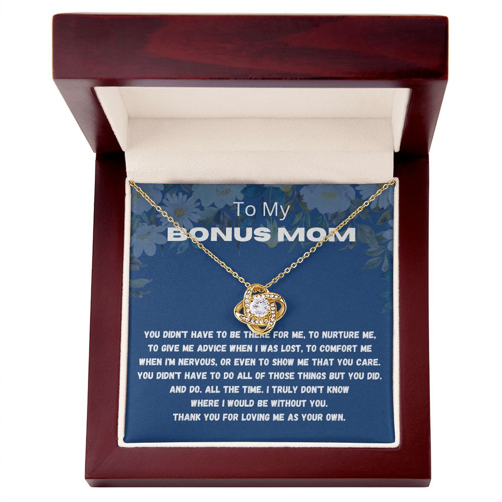 Express Your Gratitude to Your Bonus Mom with a Heartfelt Necklace"