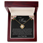 To my Mom Necklace, Love Knot Necklace, Mom Necklace from Son B0BY8QQ6YK