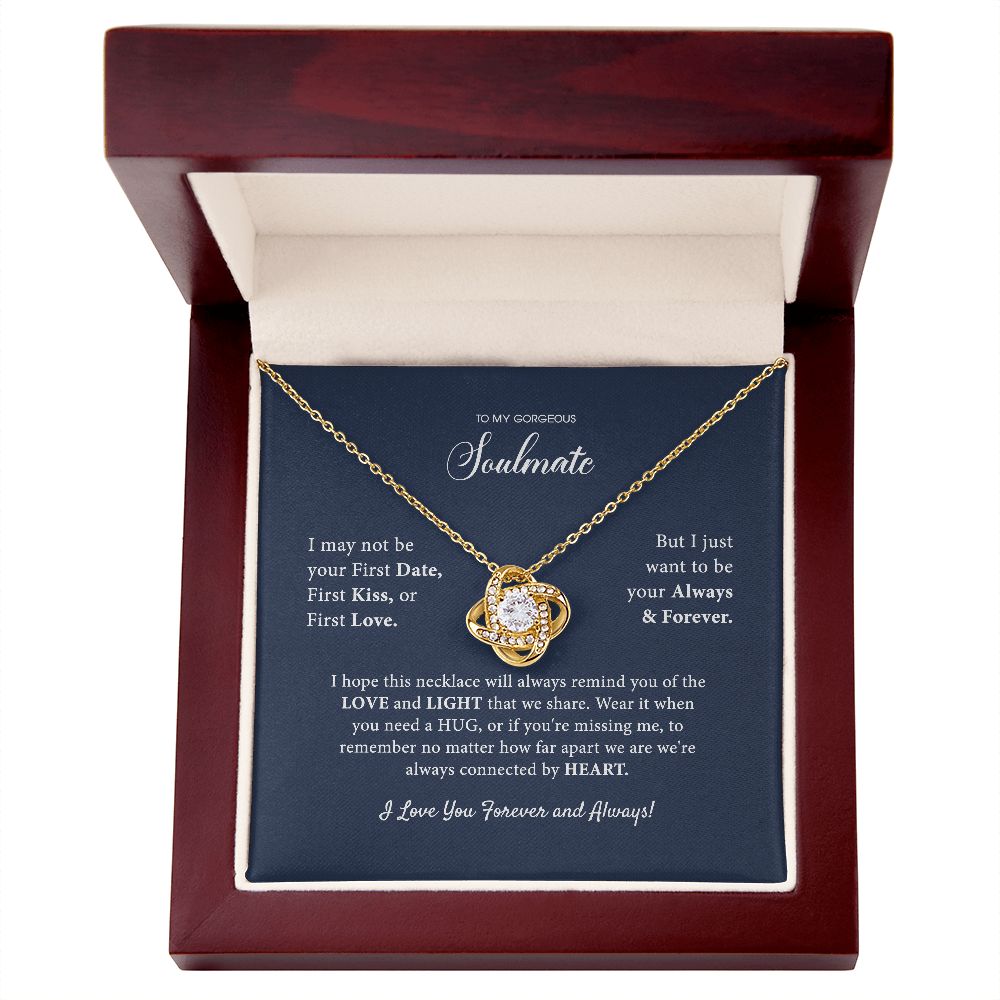 To My Soulmate necklace, Soulmate Gift, Soulmate Jewelry, Soul Mate Necklace, Jewelry Gifts For Her SNJW110913