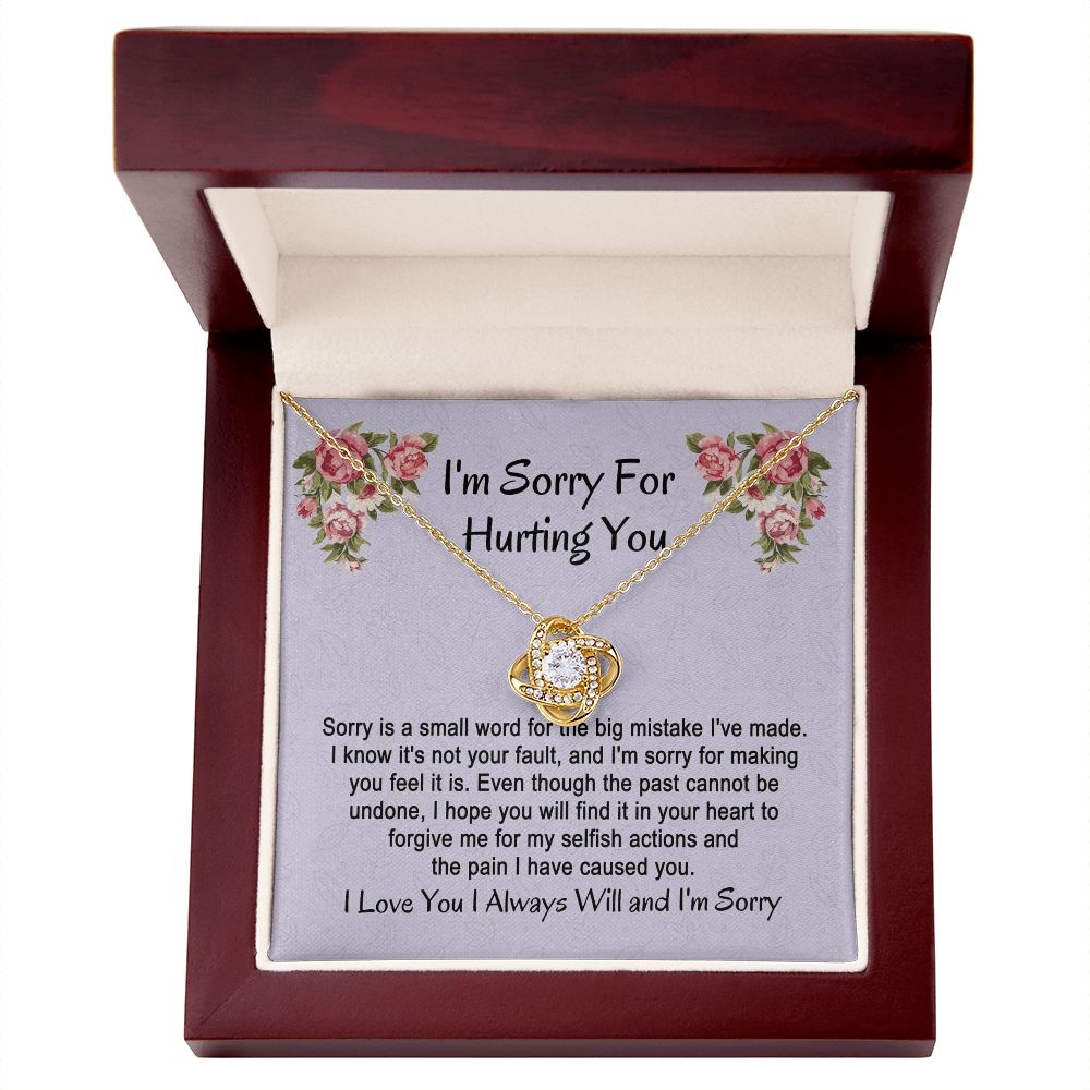 I'm Sorry Gift, Apology Necklace For Wife Girlfriend B0BLLWTJDH