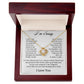 Apology Gift for Her, Love Knot Necklace, I'm Sorry Card, Forgiveness Gift, I'm Sorry Gift For Wife / Girlfriend, Gift To Say I am Sorry JWSN110626 (Custom 1312))