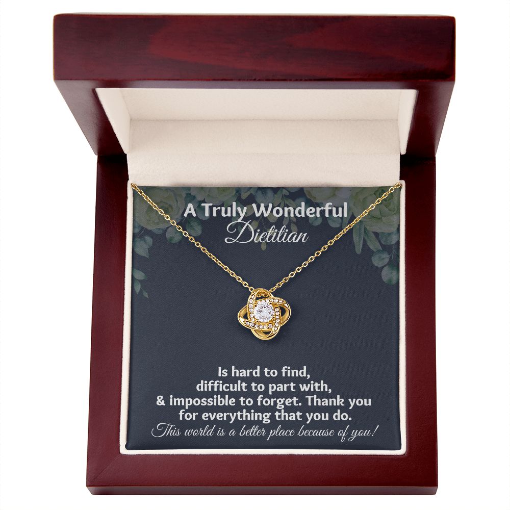Surprise Your Beloved Dietician with a Unique Necklace on their Birthday"
