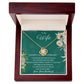 25th Anniversary - Timeless presents for parents,  25 Year Wedding Anniversary Necklace, Wedding Anniversary Jewelry SNJW23-010302