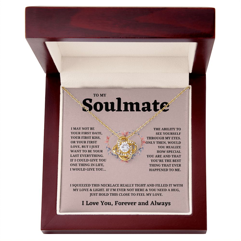 Soulmate Jewelry: Celebrate Your Eternal Love with a Beautiful Necklace, Soulmate Gift, Love Necklace Gifts Hers, Gift For Love Of My Life SNJW23-270212