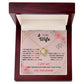 Forever and Always - To My Beautiful Wife with Love Knot Necklace and Romantic Message for Special Occasions 200204