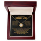 To My Beautiful Future Wife Necklace - A Heartfelt Gift That Will Make Her Heart Melt | Unique Message Card Included
