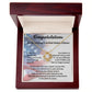 Show Off Your American Pride with Our Unique Citizenship Gifts Necklace - Perfect for Women and New US Citizens