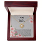 Sisters Necklace with Sentimental Message Card - Thoughtful Gift for Sister - Meaningful Gift for Sisters from Sister