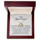 The Love Knot Necklace To My Best Friend, CHRISTMaS GIFT IDEa; Suitable for Sister-in-law; Longtime Friend