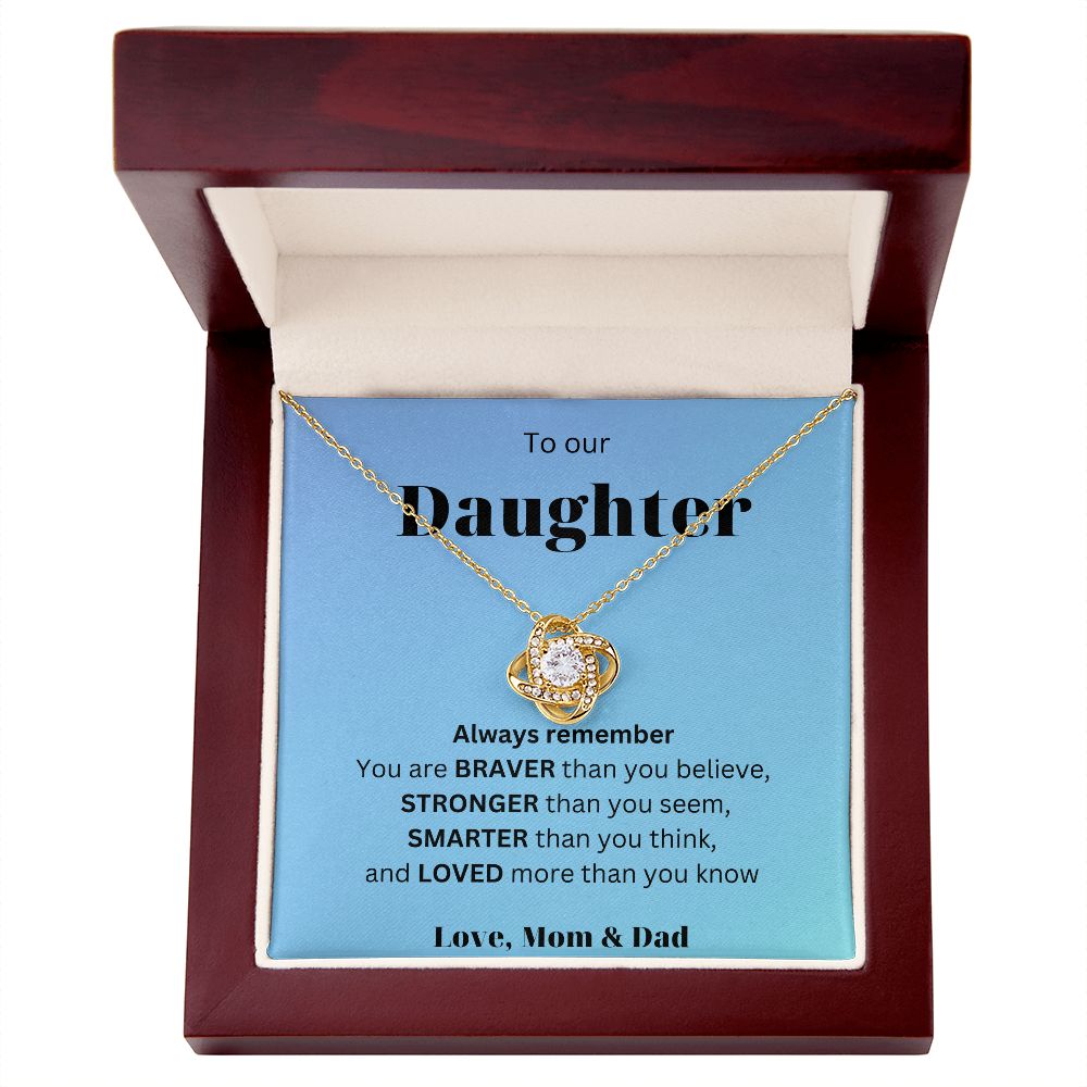 Father Daughter Necklace  - "Forever My Little Girl" Necklace - A Gift That Will Always Hold Meaning