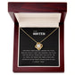 To My Sister Necklace B0BPN6CMV5