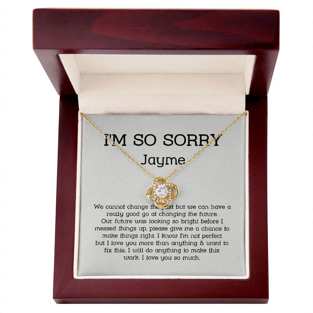 Apology Necklace For Her Fr Austin