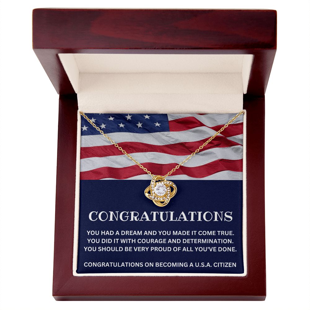 Make a Fashion Statement with Our Elegant US Citizenship Gifts - Meaningful for Women and Men