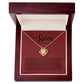 The Love Knot Necklace Sister Gift B09QFPVFDL