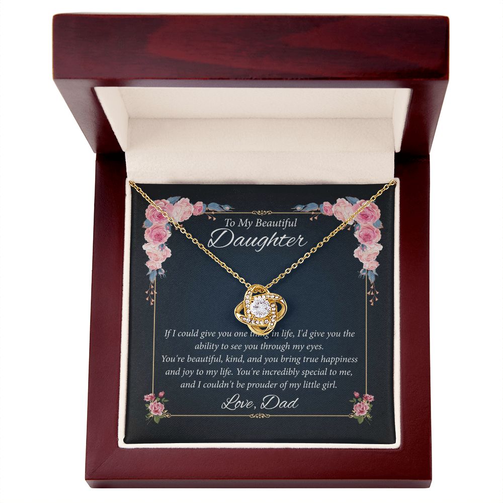 Gift for Daughter From Dad, Father Daughter Gift, Necklace for Daughter, 2711034 B0BNFVS66M