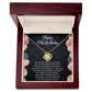Birthday Gifts For Girls, Knot of Love White Gold Necklace With Meaningful Message, Birthday Gift Necklace Teenager 2