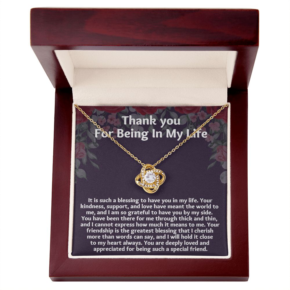 "Surprise Your Friend with a Meaningful and Unique Appreciation Gift Necklace on Their Special Day"