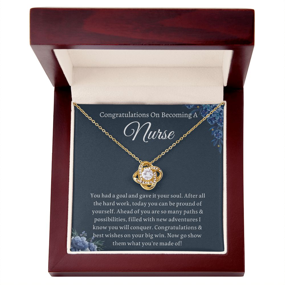 Nurse Graduation Gift - Show your appreciation with these unique nurse gifts for graduation and beyond, Graduation Necklace For Nurse, Nurse Graduate Gift, Nursing School SNJW23-030301