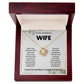 "Celebrate Your Love with a To My Wife Necklace for Your Anniversary"